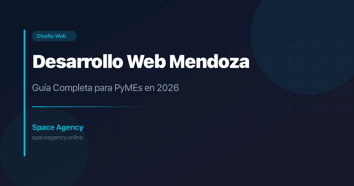 Desarrollador web trabajando en sitio profesional para PyME en Mendoza
