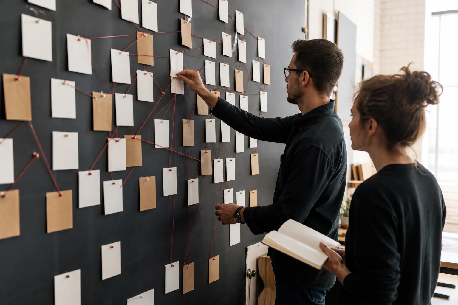 Founders mapping the relationships behind their first customers