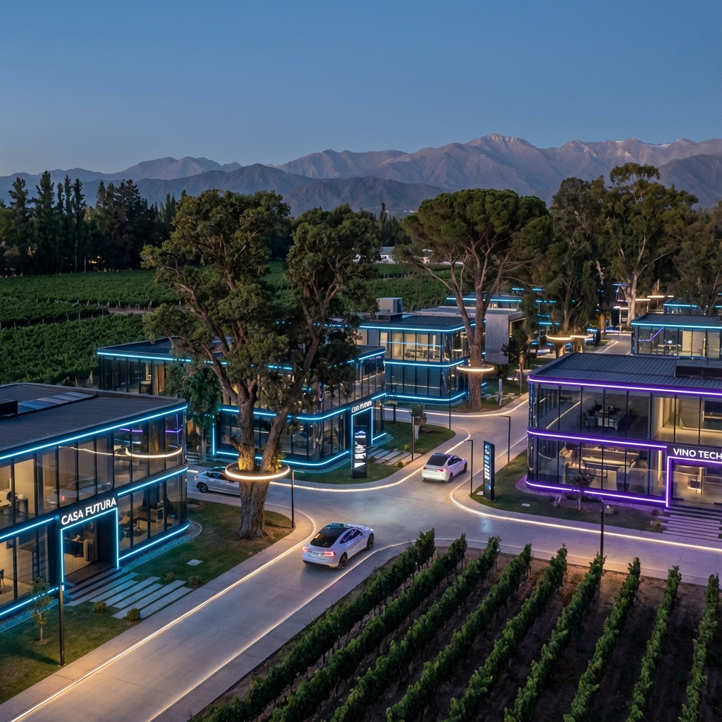 Diseño web en Chacras de Coria - Gastronomía y real estate exclusivo