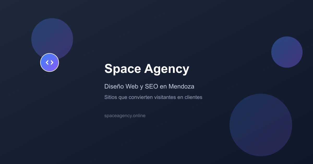 Oficina de agencia SEO en Mendoza con pantallas mostrando métricas de posicionamiento web