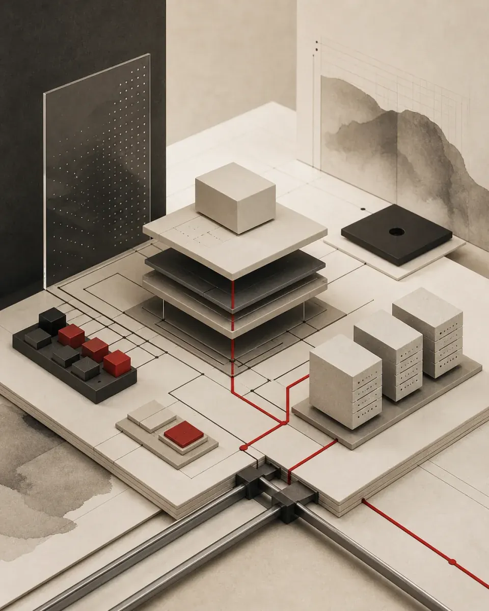 Design and engineering working from one shared website system